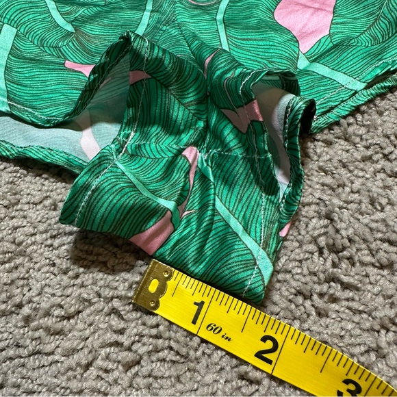 Beverly Hills Hotel x Shhh Silk Sleeveless Pajama Set, Pink Palace Palm Print - Picture 12 of 14